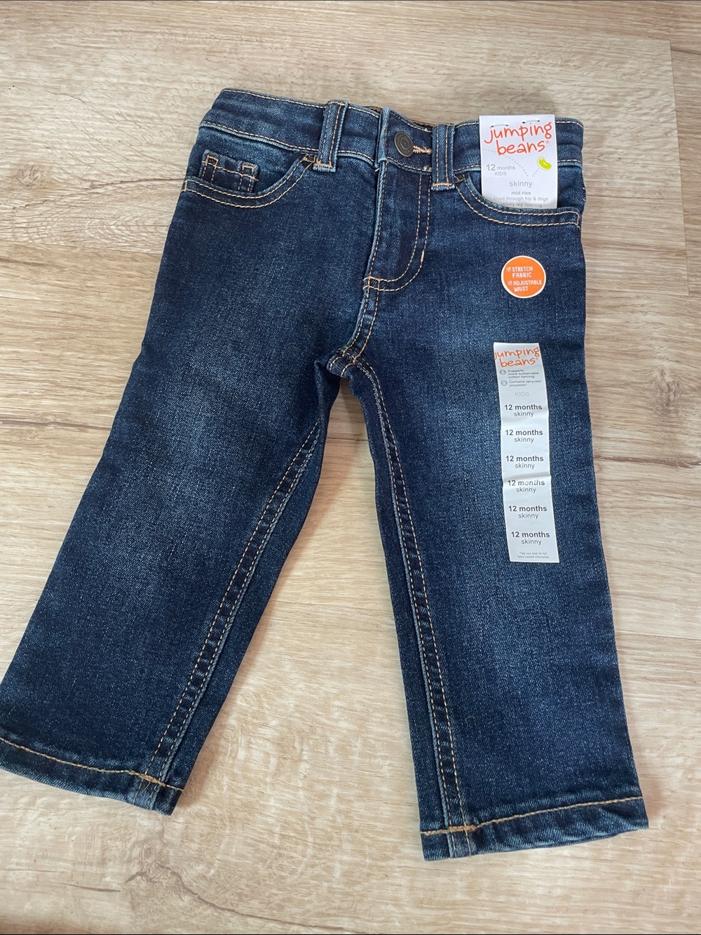 jumping beans Dark Blue Toddler Jeans